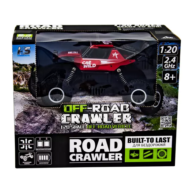 Автомобиль Off-Road Crawler На Р/У &ndash; Car Vs Wild (Красный)
