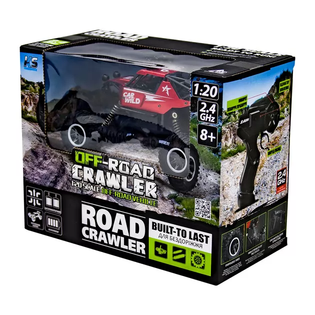 Автомобиль Off-Road Crawler На Р/У &ndash; Car Vs Wild (Красный)