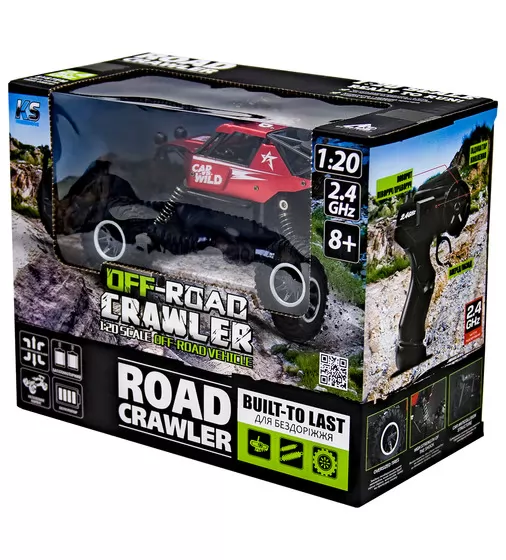 Автомобіль Off-Road Crawler З Р/К - Car Vs Wild (Червоний) - SL-109AR_10.jpg - № 10