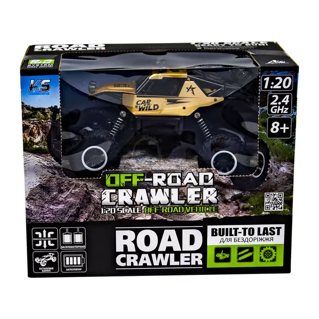 Автомобиль Off-Road Crawler На Р/У &ndash; Car Vs Wild (Золотой)