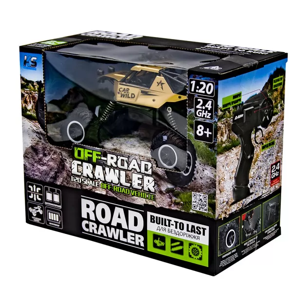 Автомобиль Off-Road Crawler На Р/У &ndash; Car Vs Wild (Золотой)