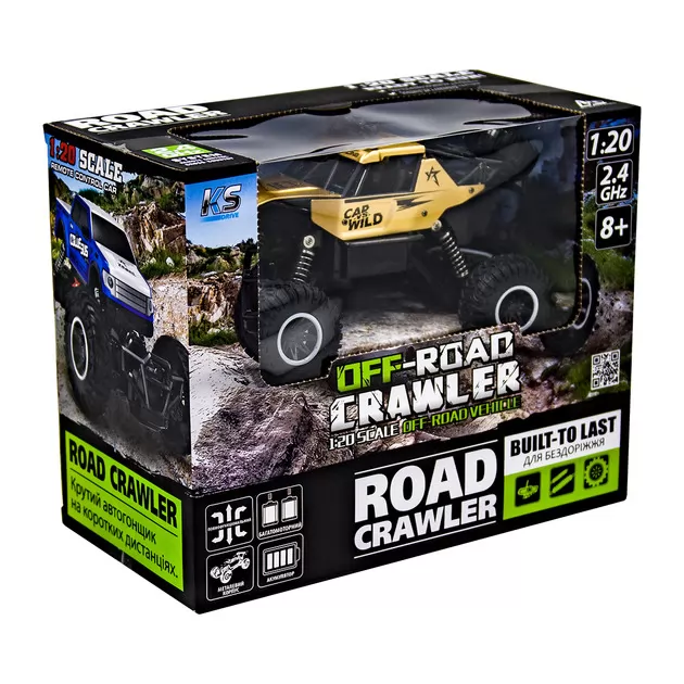 Автомобиль Off-Road Crawler На Р/У &ndash; Car Vs Wild (Золотой)