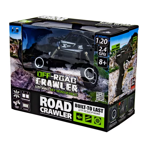Автомобіль Off-Road Crawler З Р/К - Rock Sport (Чорний)
