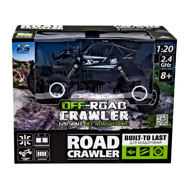 Автомобіль Off-Road Crawler З Р/К - Rock Sport (Чорний)
