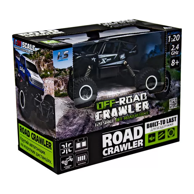 Автомобіль Off-Road Crawler З Р/К - Rock Sport (Чорний)