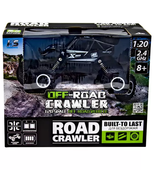 Автомобіль Off-Road Crawler З Р/К - Rock Sport (Чорний) - SL-110AB_11.jpg - № 11