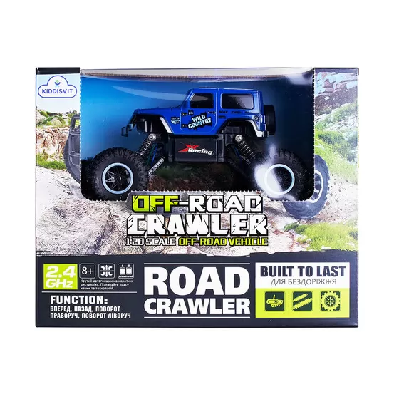 Автомобіль Off-Road Crawler З Р/К -  Wild Country (Синій)