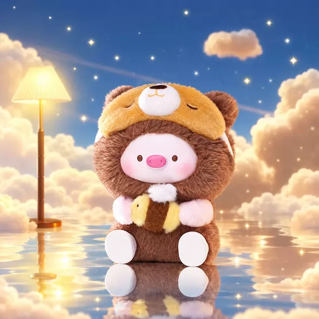 Коллекционная мягкая игрушка с кольцом POP TOP серии GeeGeePig - Сказочная колыбельная