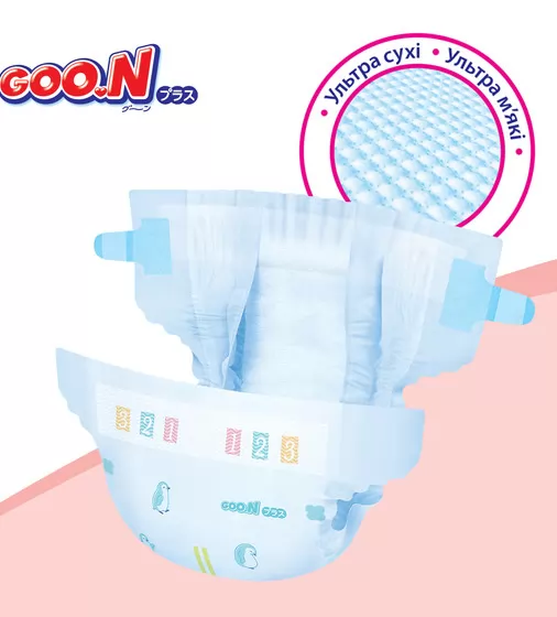 Підгузки Goo.N Plus для дітей (розмір 5(XL), 12-20 кг, 76 шт.) - 21001499-2_6.jpg - № 6