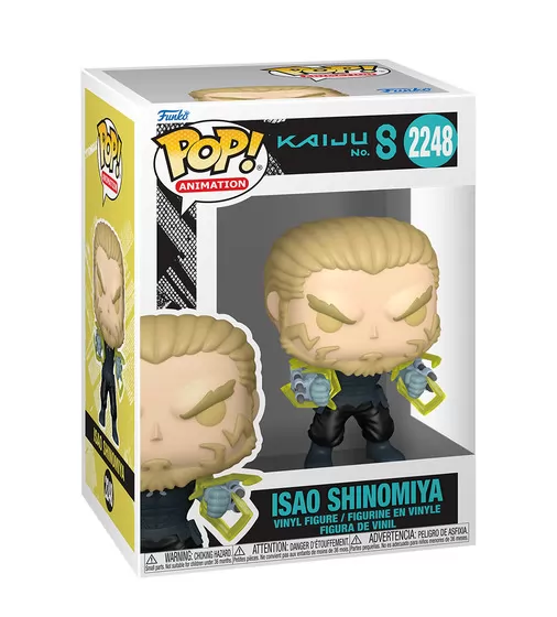 Игровая фигурка Funko POP! серии Кайдзю № 8 - Исао СиНОМИЯ - 90576_1.jpg - № 1