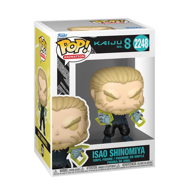 Игровая фигурка Funko POP! серии Кайдзю № 8 - Исао СиНОМИЯ