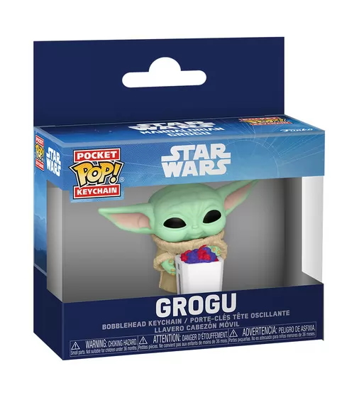 Ігрова фігурка на кліпсі Funko POP! серії Мандалорець і Ґроґу - Ґроґу з попкорном - 90454_1.jpg - № 1