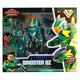 Фигурка с аксессуарами Dinoster - Оз (свет, звук)