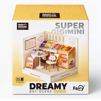 Конструктор-румбокс Mini House серии Интерьер Мини – Десертное кафе