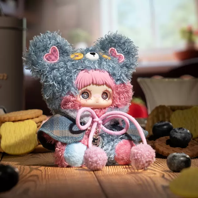 Коллекционная мягкая игрушка с кольцом POP TOP серии MayMei - Медвежонки
