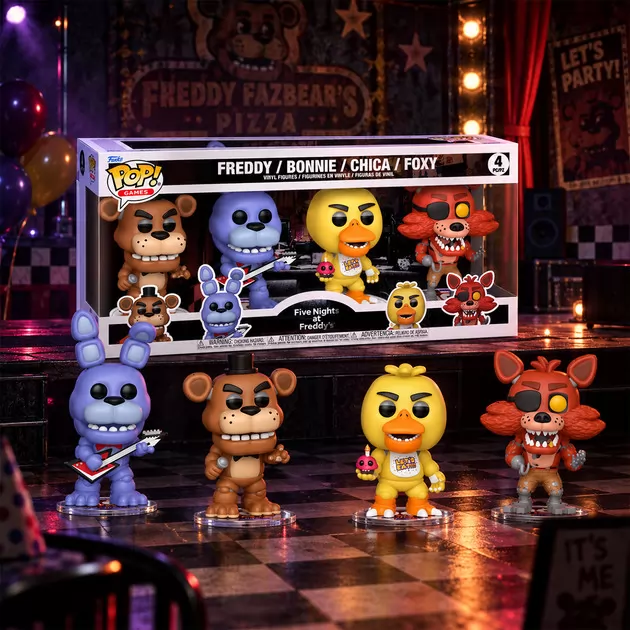 Набор игровых фигурок Funko POP! серии 5 ночей с Фредди (4 фигурки)