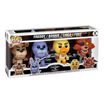 Набор игровых фигурок Funko POP! серии 5 ночей с Фредди (4 фигурки)