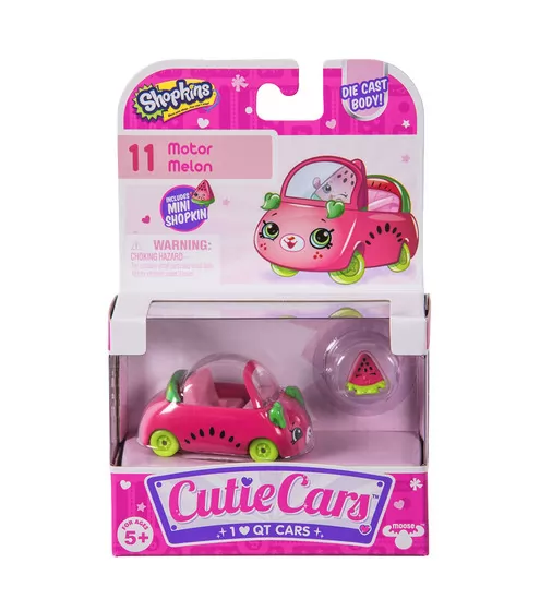 Мини-машинка SHOPKINS CUTIE CARS S1 -  ВЕСЕЛЫЙ АРБУЗ - 56578_3.jpg - № 3
