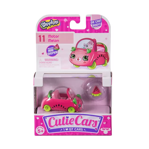 Мини-машинка SHOPKINS CUTIE CARS S1 -  ВЕСЕЛЫЙ АРБУЗ