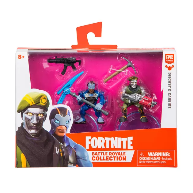 Набор Игровых Фигурок Fortnite &ndash; Стальной Боец И Карбид