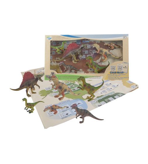 Навчальний Ігровий Набір - Хижі Динозаври - WCD1701_1.jpg - № 1