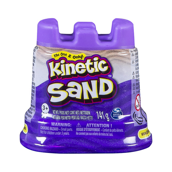 Пісок Для Дитячої Творчості Kinetic Sand Міні Фортеця (Фіолетовий)