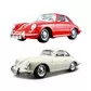 Автомодель - Porsche 356B (1961) (ассорти слоновая кость, красный, 1:24) - 18-22079_1.jpg - № 1