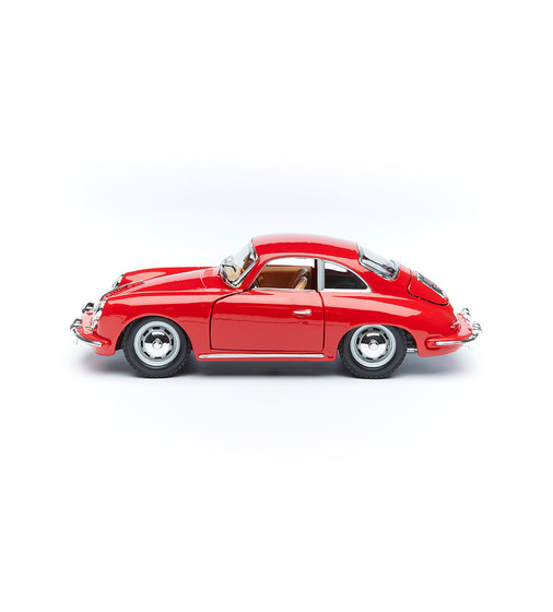 Автомодель - Porsche 356B (1961) (асорті слонова кістка, червоний, 1:24) - 18-22079_3.jpg - № 3