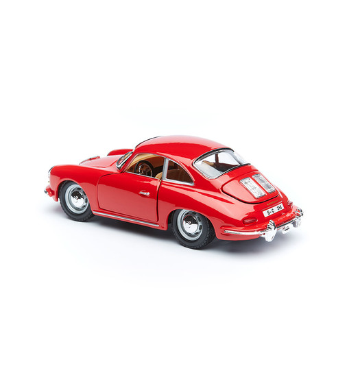 Автомодель - Porsche 356B (1961) (асорті слонова кістка, червоний, 1:24) - 18-22079_4.jpg - № 4
