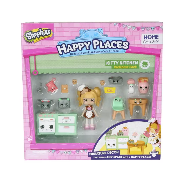Игровой Набор С Куклой Happy Places S1 &ndash; Кухня Коко Кукки