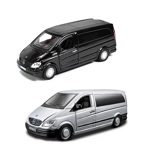 Автомодель - Mercedes-Benz Vito(асорті сріблястий, чорний1:32) - 18-43028_1.jpg - № 1