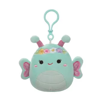 М'яка іграшка на кліпсі Squishmallows - Метелик Рейна (9 cm)