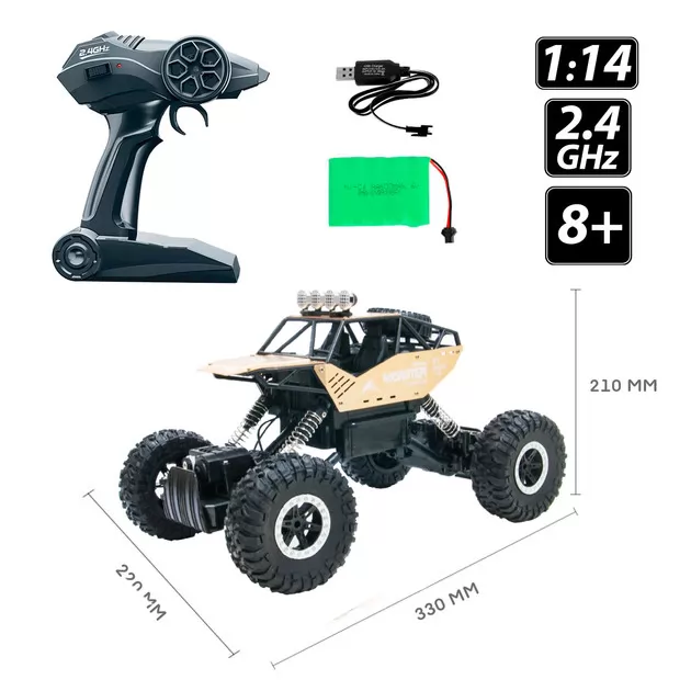 Автомобіль Off-Road Crawler З Р/К - Force