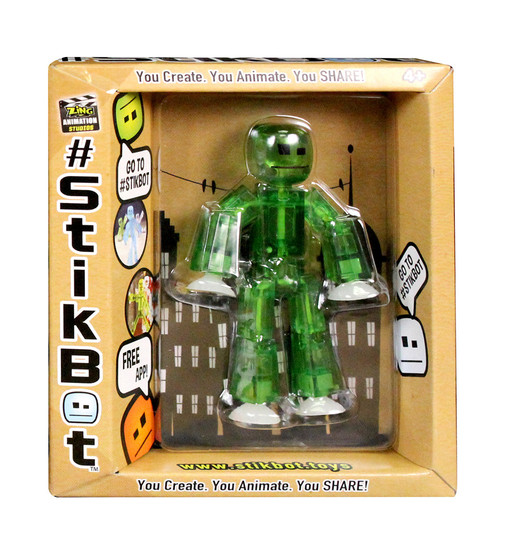 Фігурка Для Анімаційної Творчості Stikbot S1 (Зелений) - TST616G_1.jpg - № 1