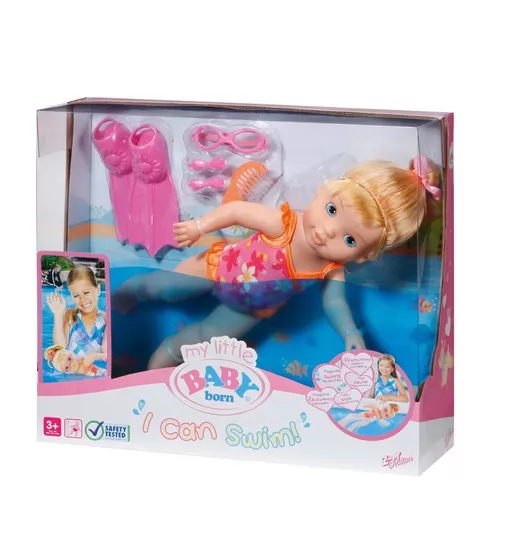Интерактивная Кукла My Little Baby Born - Учимся Плавать - 818725_5.jpg - № 5
