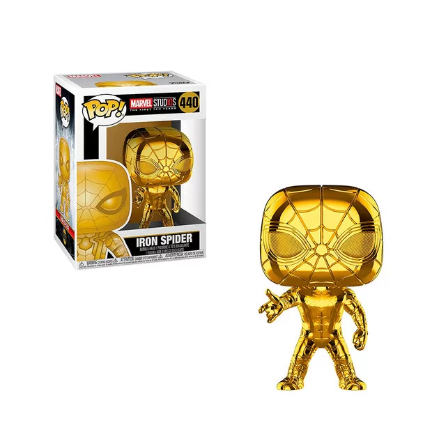Ігрова Фігурка Funko Pop! Серії Золотий Хром - Залізний Павук