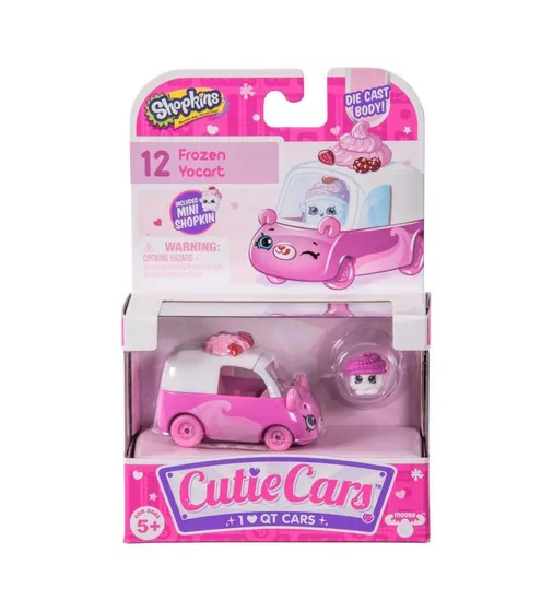 Міні-машинка SHOPKINS CUTIE CARS S1 - ЙОГУРТ-КАРТ - 56584_4.jpg - № 4