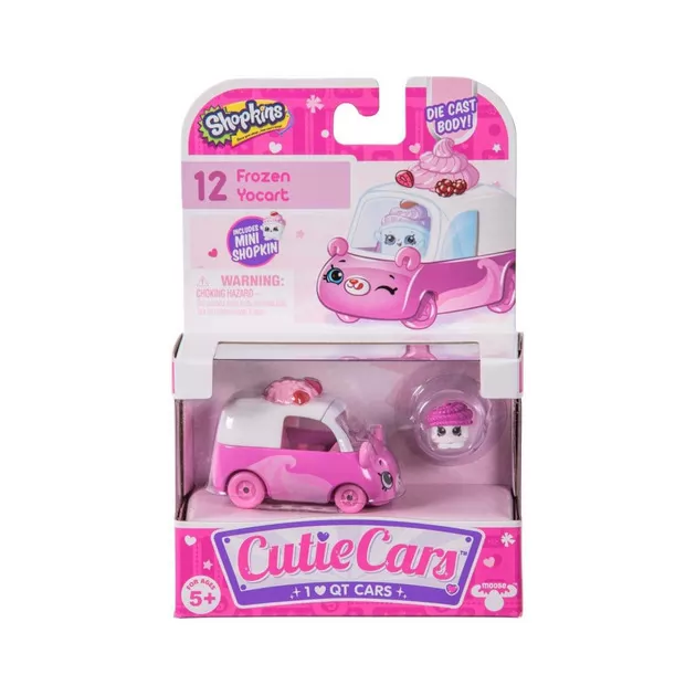 Міні-машинка SHOPKINS CUTIE CARS S1 - ЙОГУРТ-КАРТ