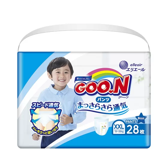 Трусики-подгузники Goo.N для мальчиков коллекция 2019 (XXL, 13-25 кг)