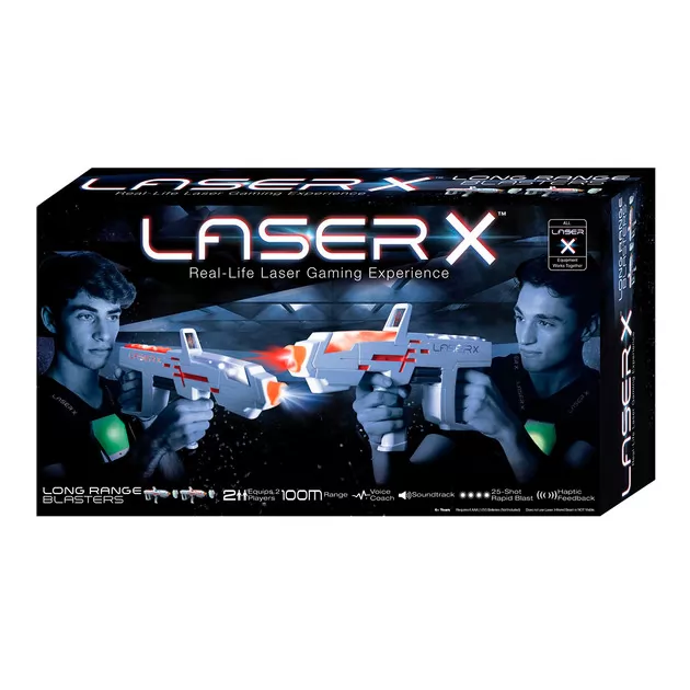Ігровий Набір Для Лазерних Боїв - Laser X Pro Для Двох Гравців