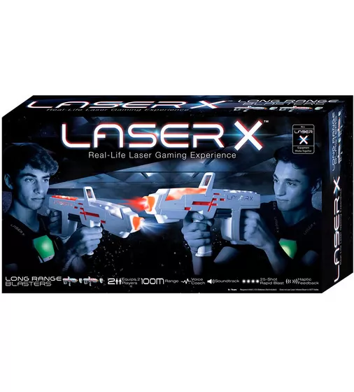 Ігровий Набір Для Лазерних Боїв - Laser X Pro Для Двох Гравців - 88032_2.jpg - № 2