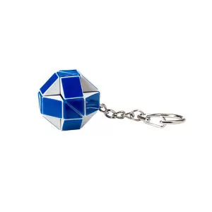 Мини-Головоломка Rubik's – Змейка Бело-Голубая