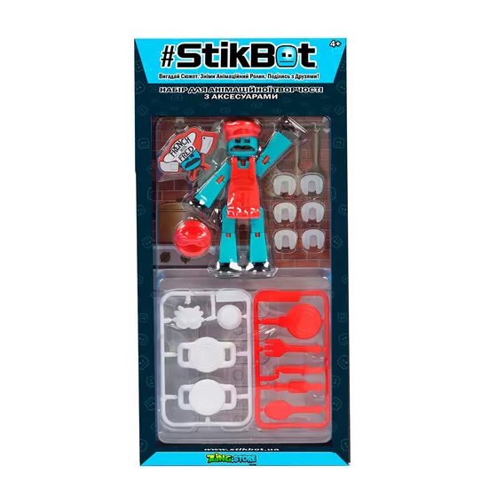 Игровой Набор Для Анимационного Творчества Stikbot S4 – Кулинарное Шоу