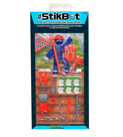 Ігровий Набір Для Анімаційної Творчості Stikbot S3 - Сафарі - TST3620SF_1.jpg - № 1