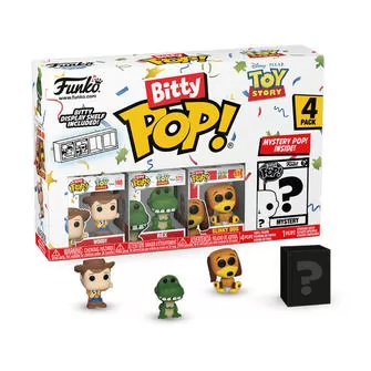 Набір ігрових фігурок Bitty POP! серії Історія іграшок - Вуді (4 фігурки в ас.)