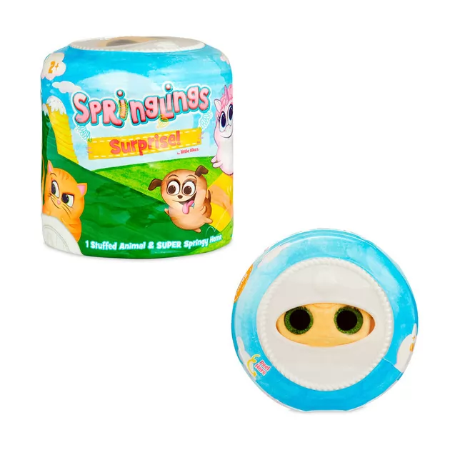Мягкая Игрушка-Сюрприз Springlings - Забавные Зверята