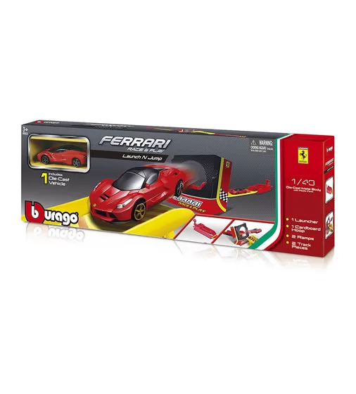 Ігровий Набір - Трек Ferrari Швидкісний Стрибок (1:43) - 18-31248_4.jpg - № 4