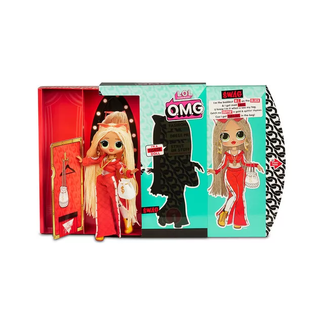 Игровой набор с куклой L.O.L. SURPRISE! серии O.M.G. - ЛЕДИ-DJ
