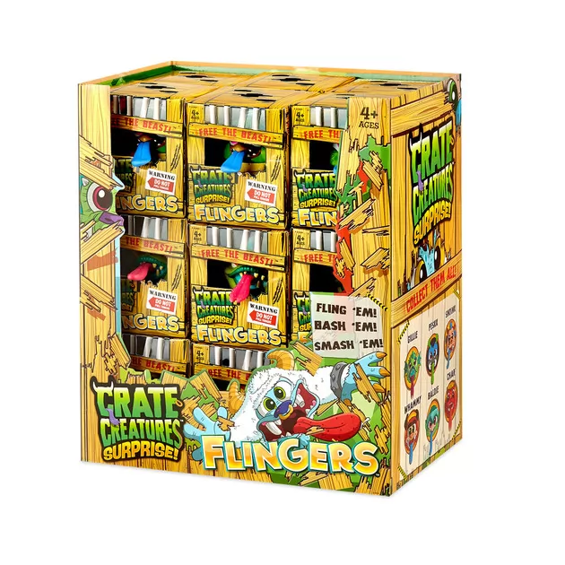 Интерактивная Игрушка Crate Creatures Surprise! Серии Flingers &ndash; Фли