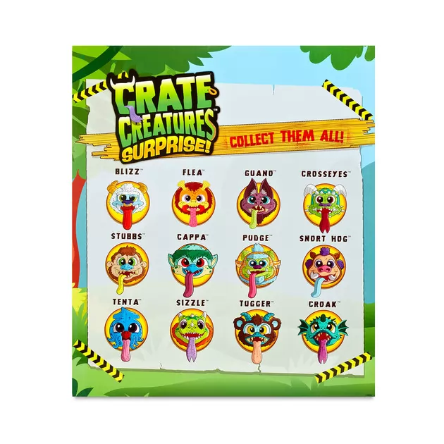 Интерактивная Игрушка Crate Creatures Surprise! Серии Flingers &ndash; Фли
